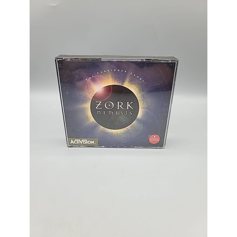 Zork Nemesis Activision PC Game With Manual and All 3 Discs Cult Game